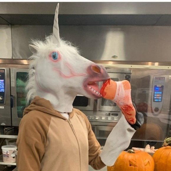 LATEX ANIMAL MASK & GLOVE SET. GREAT FOR HALLOWEEN!! - Picture 3 of 3